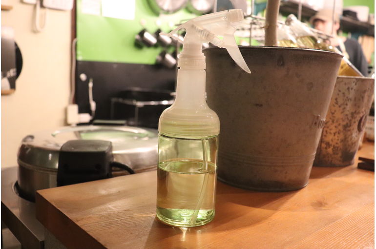 アルコール消毒